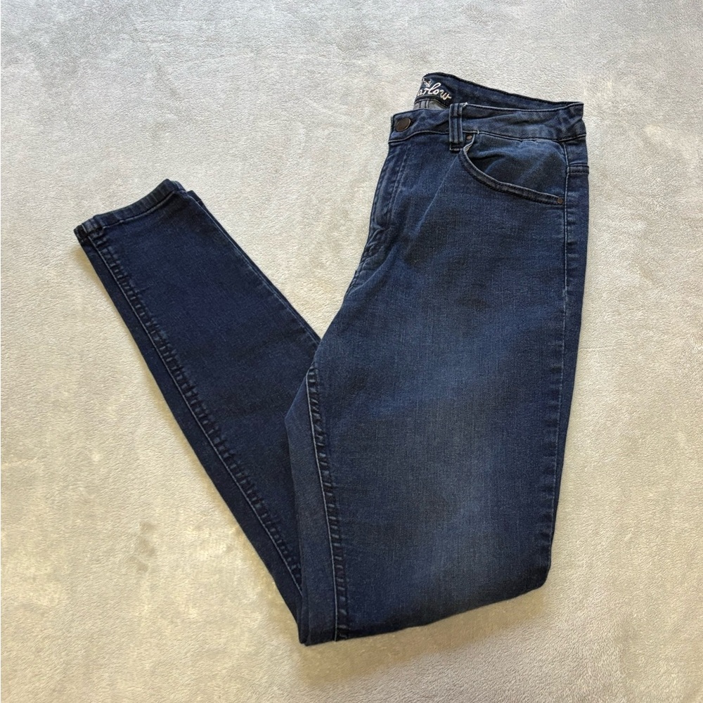 Harlow High Rise Dark Wash Skinny Jeans
